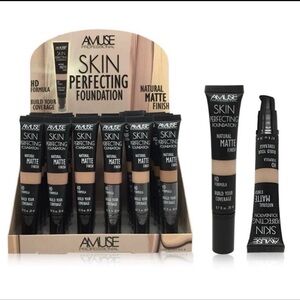 AMUSE Professional Foundation – Natural Matte HD Full Coverage Makeup